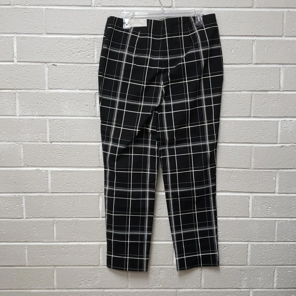 Chicos Black and White Checkered Womens Pants - Picture 7 of 7